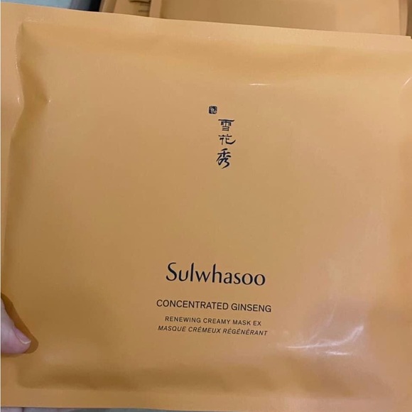 New Sulwhasoo Concentrated Ginseng Renewing Creamy Mask Ex 10 PCS